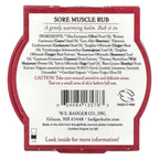 Badger, Organic Sore Muscle Rub, Cayenne & Ginger, 2 oz (56 g)