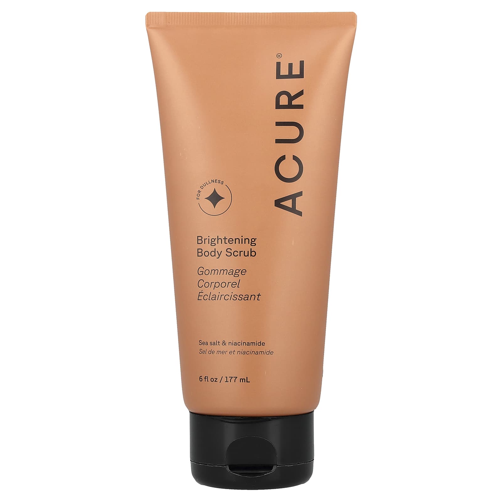 ACURE, Brightening Body Scrub, 6 fl oz (177 ml)