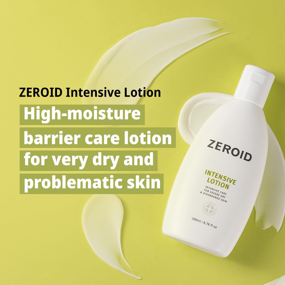 ZEROID Moisturizing Lotion for Sensitive Skin