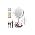 Auxmir 9-Inch Lighted Makeup Mirror with 1X/30X Magnification