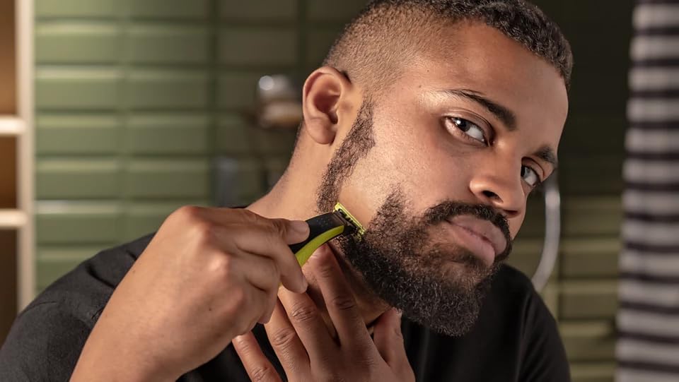Philips OneBlade Hybrid Face and Body Stubble Trimmer with 4 Lengths