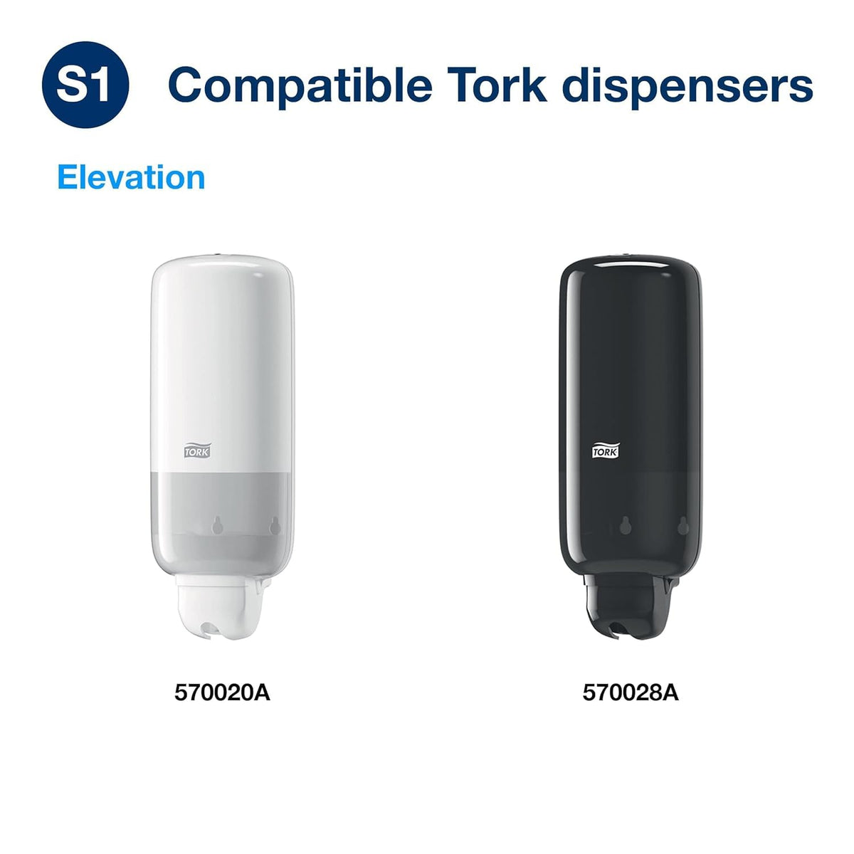 Tork Extra Mild Fragrance-Free Liquid Hand Soap S1, 6 x 1 L