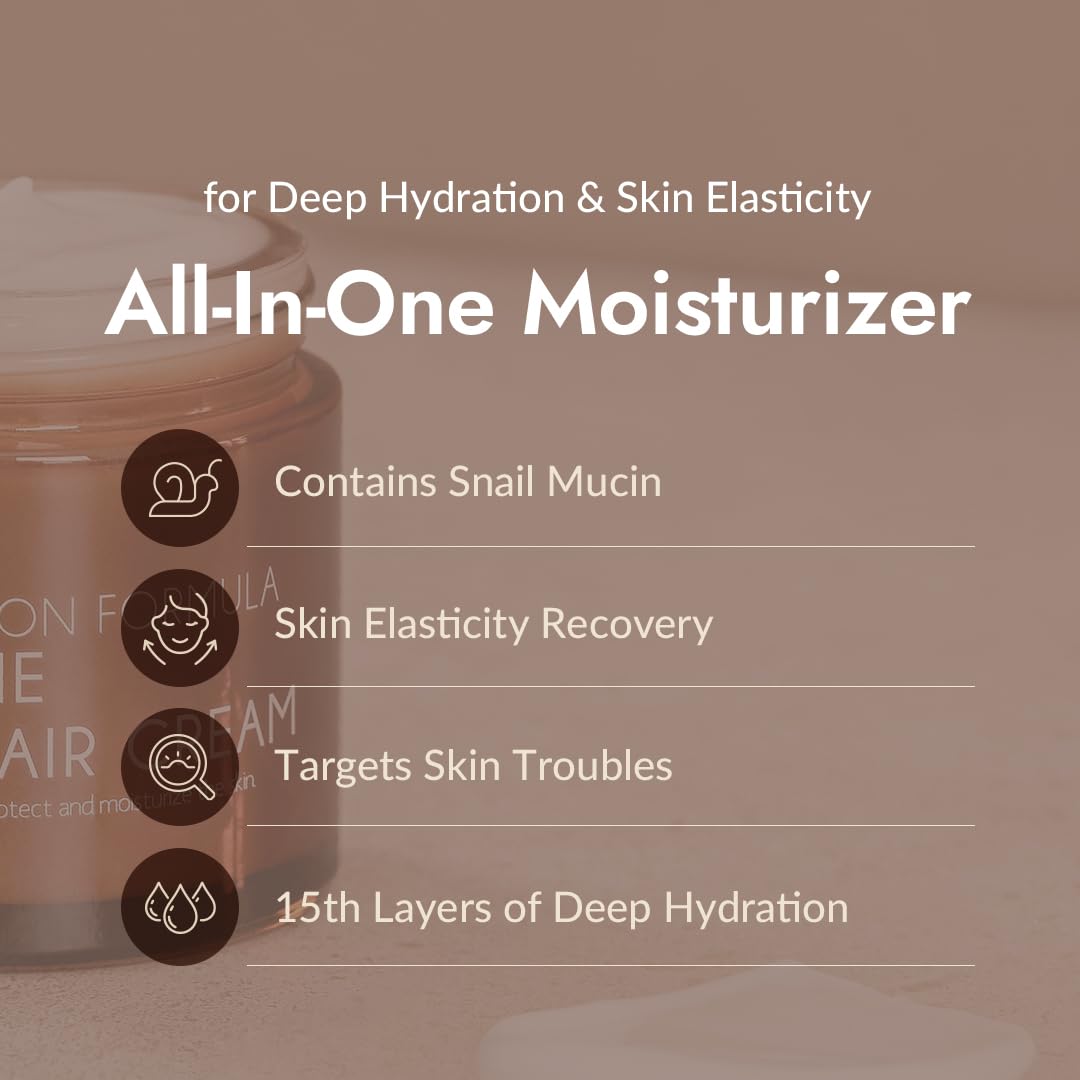 MIZON All in One Snail Repair Cream with 92% Snail Mucin