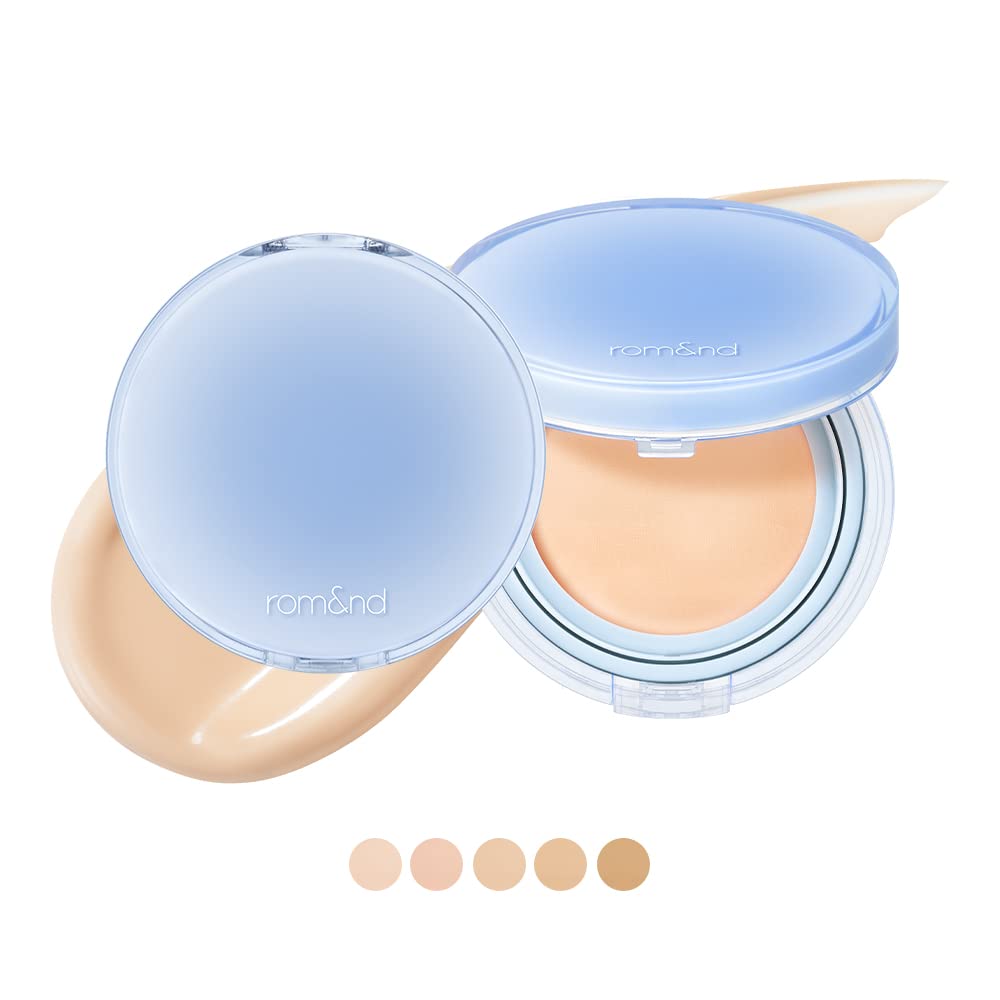 rom&nd Bare Water Cushion 20g, Shade 05 Sand 25, Vegan Moisturizing Glow
