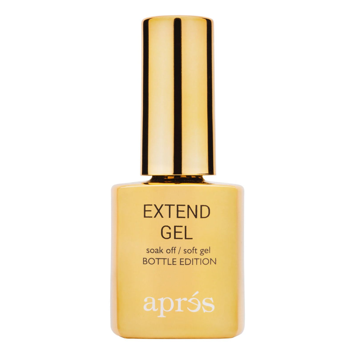 Aprés Extend Gel Gold Bottle Edition Gel-X Tips Adhesive 15 ml