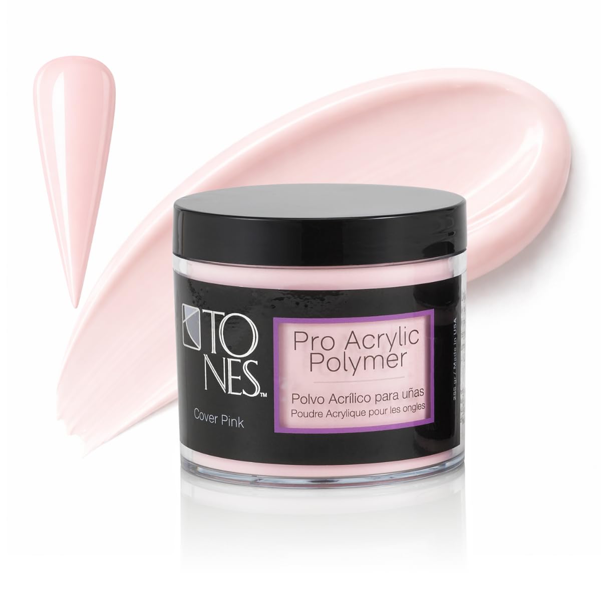 Tones Pro Acrylic Nail Powder – Long-Lasting Non-Yellowing Polymer