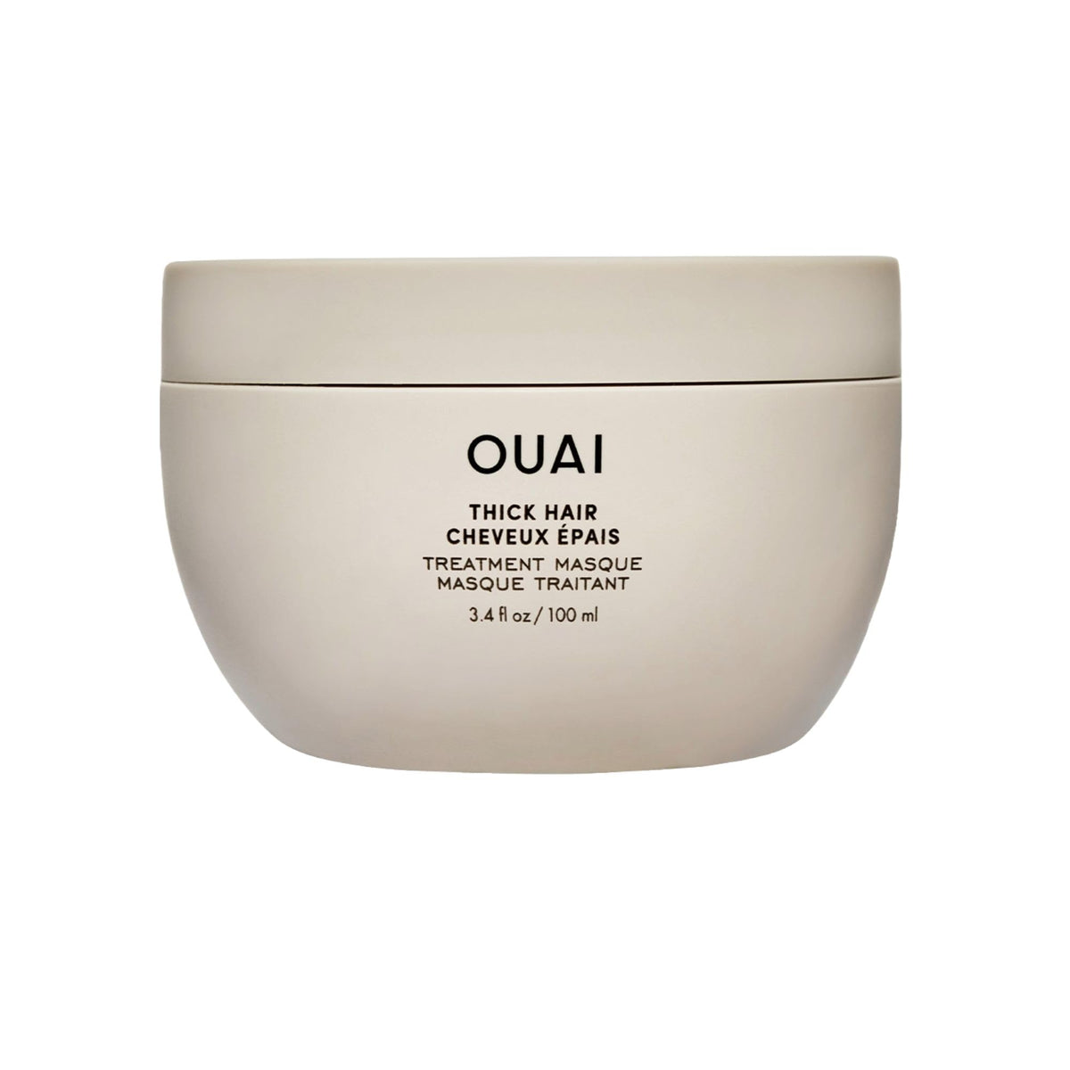 OUAI Thick Hair Mask with Keratin, Shea Butter & Oils, 3.4 Oz