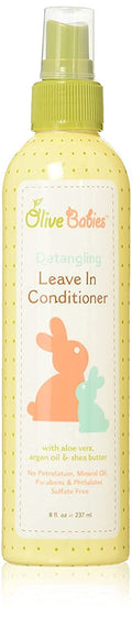 Hair Detangling Leave-In Conditioner Spray with Aloe, Argan Oil and Shea Butter, 8 Ounce