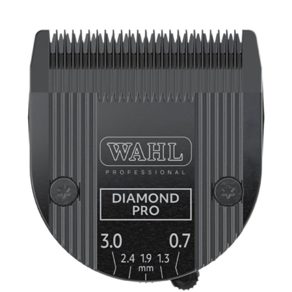 Ermila Diamond Durable Clipper Blade Set, Black