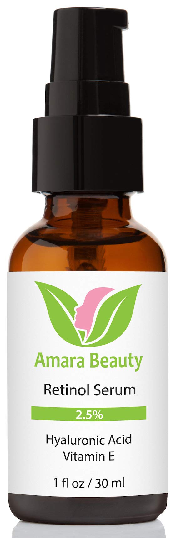 Amara Retinol Serum 2.5% with Hyaluronic Acid & Vitamin E
