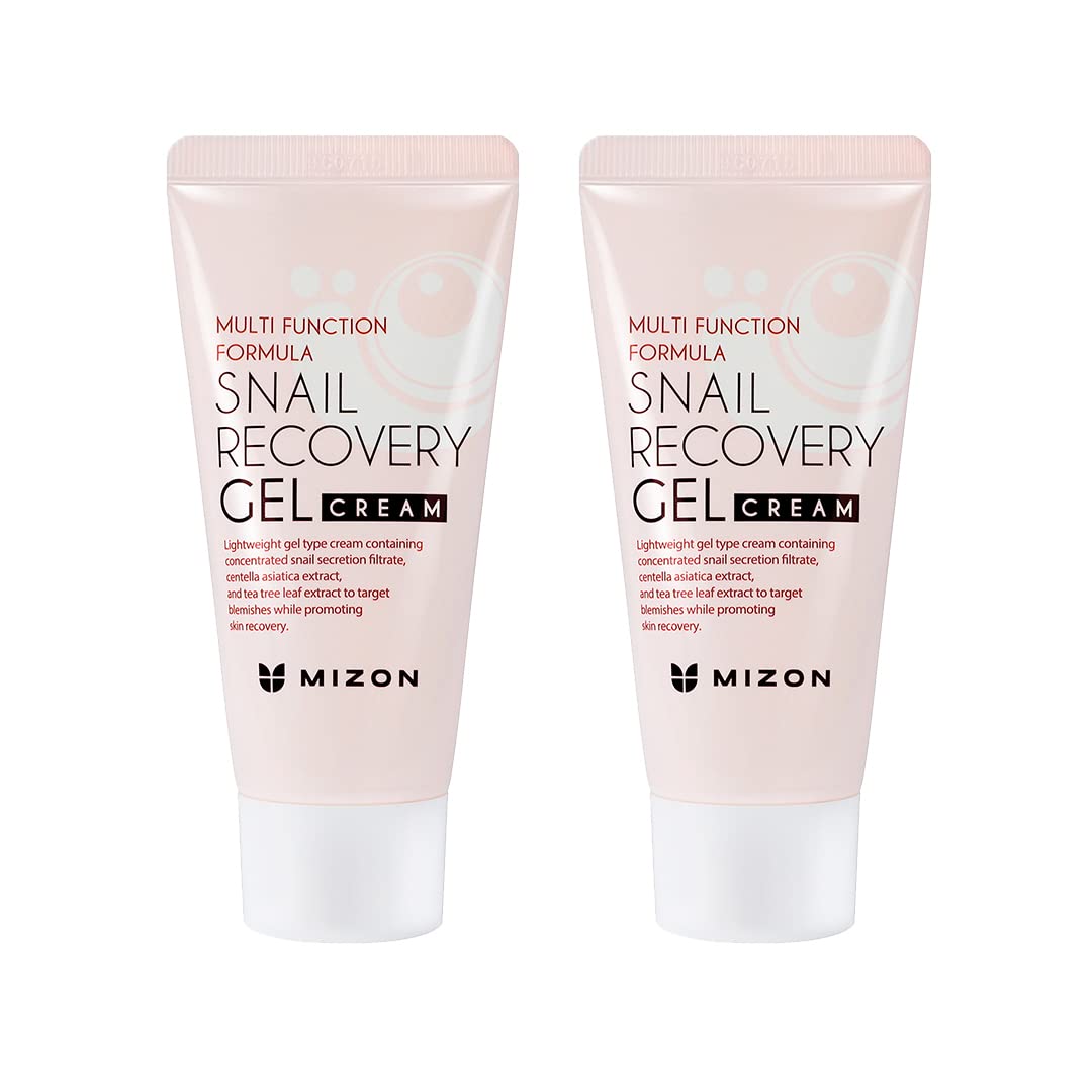 MIZON Snail Recovery Gel Cream with Snail Mucin, Peptides and Niacinamide