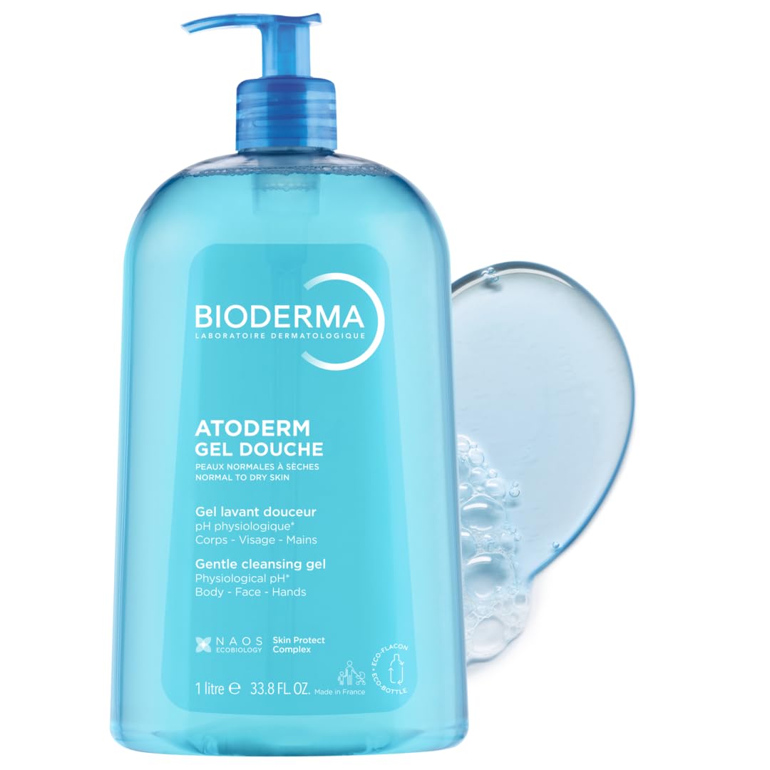 Bioderma Atoderm Hydrating Shower Gel for Normal to Dry Sensitive Skin
