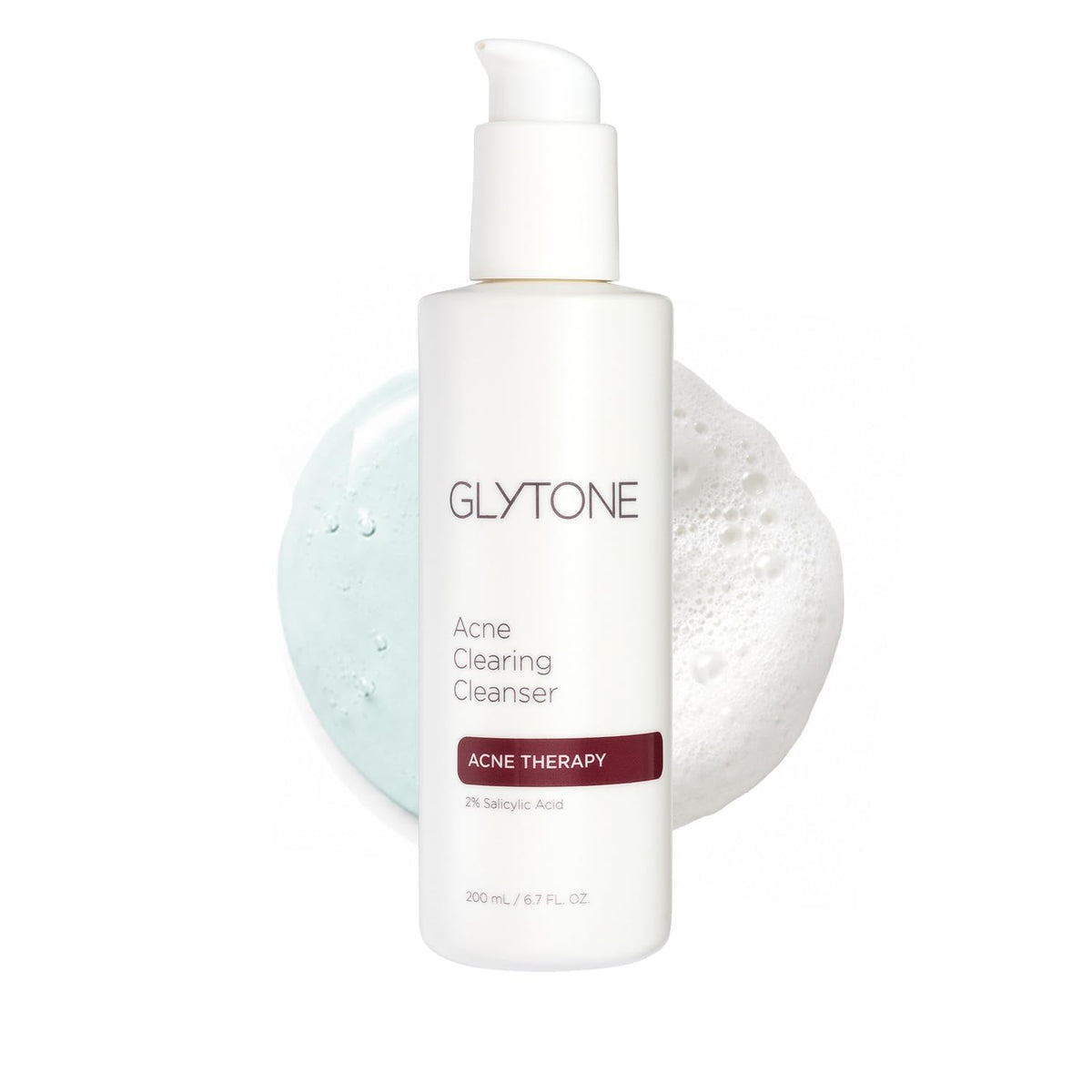 Glytone Acne Clearing Cleanser with 2% Salicylic Acid, Unscented