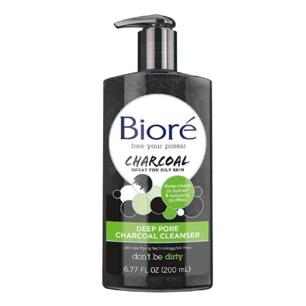 Biore Charcoal Deep Pore Cleanser