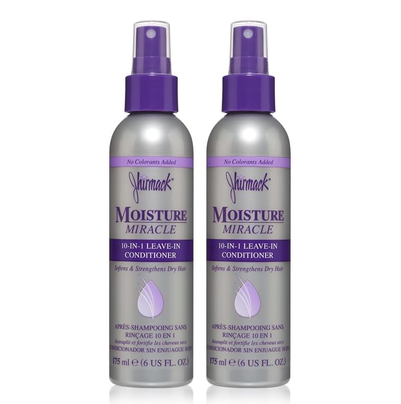 Jhirmack 10-in-1 Leave-In Conditioner Spray with Heat Protectant, Set of 2