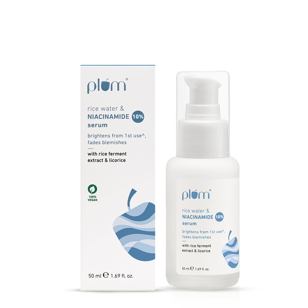 Plum 10% Niacinamide Face Serum with Rice Water