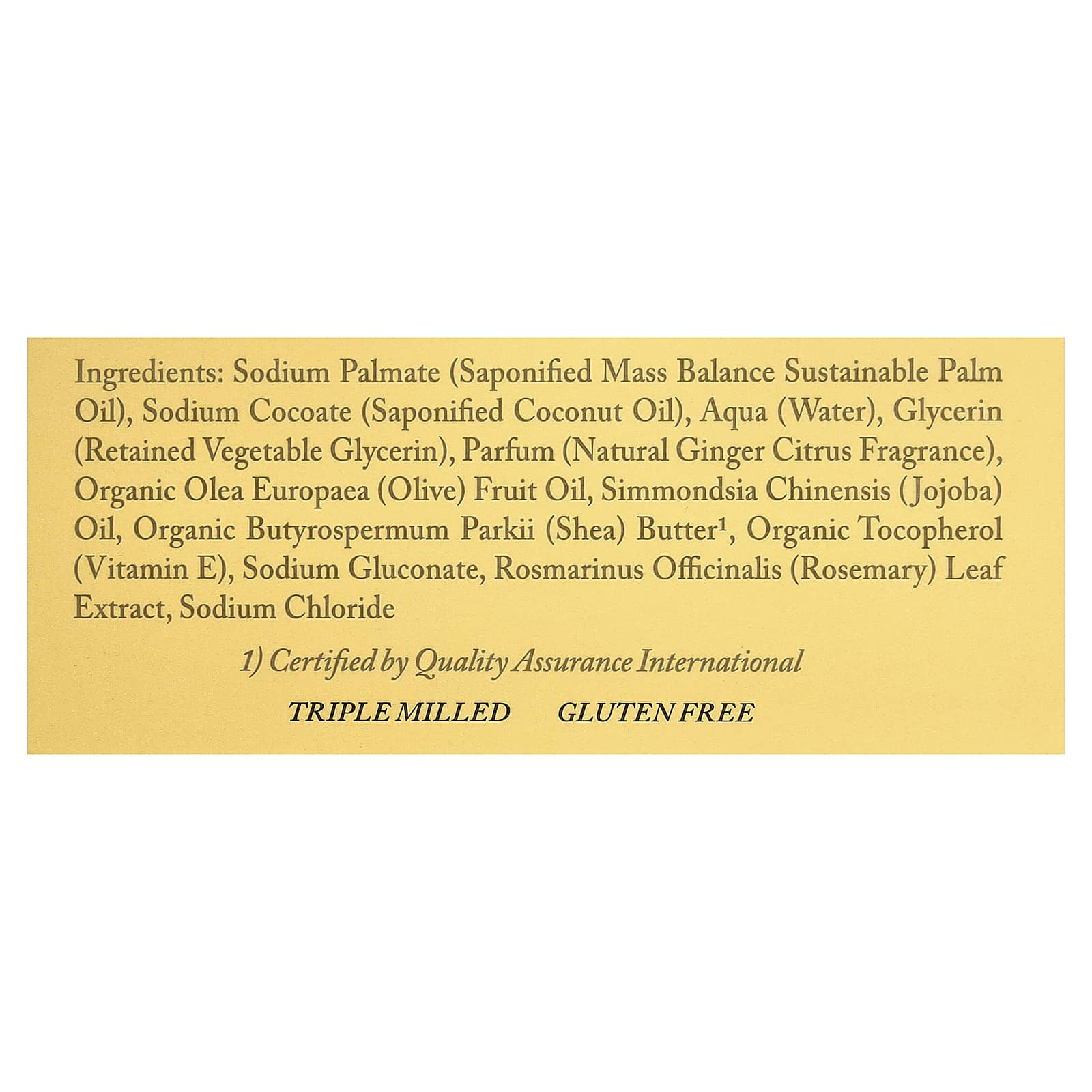 Dr. Woods, Moisturizing Bar Soap, Ginger Citrus, 5.25 oz (149 g)