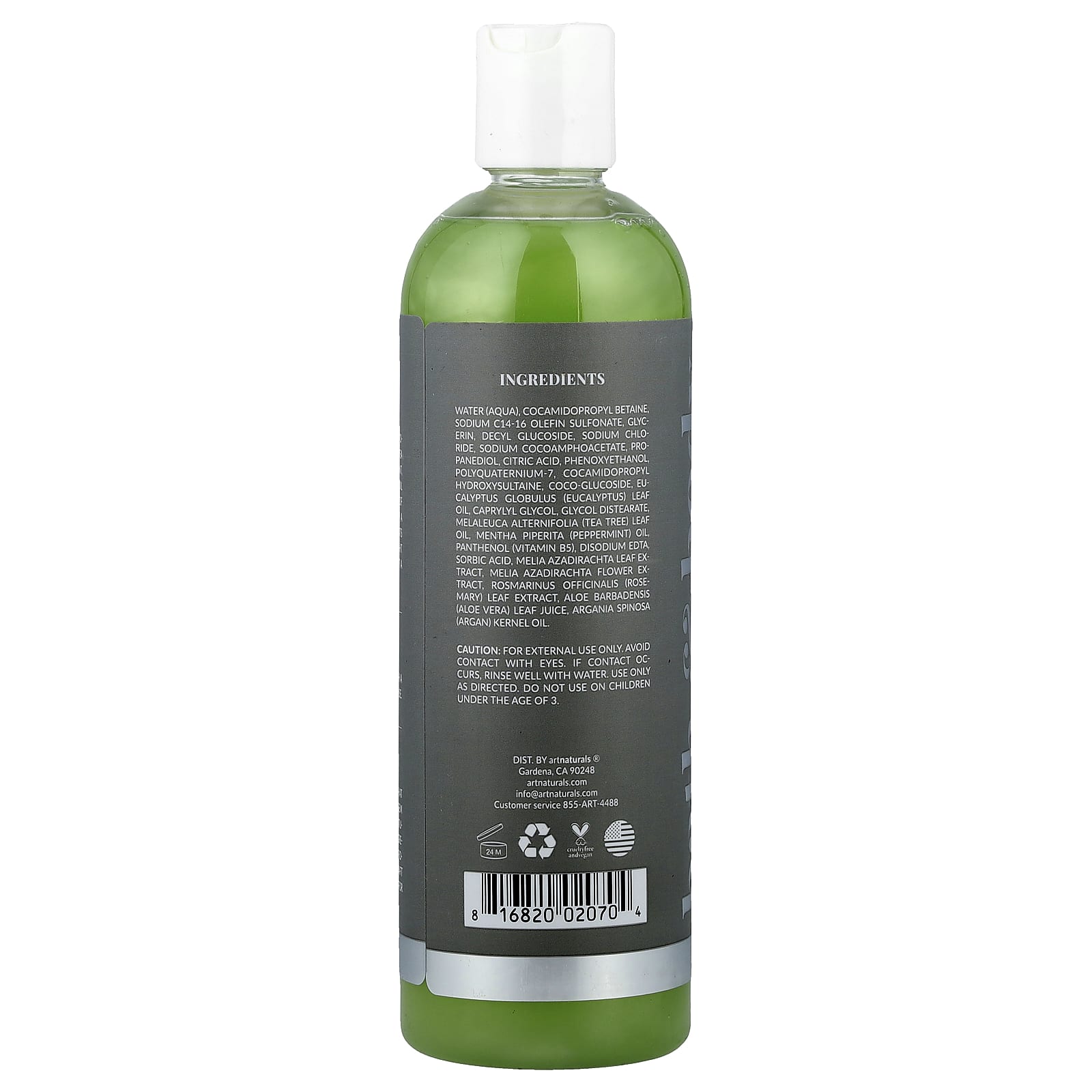 artnaturals, Body Wash, Naturally Refreshing + Soothing Formula, 12 fl oz (354.8 ml)