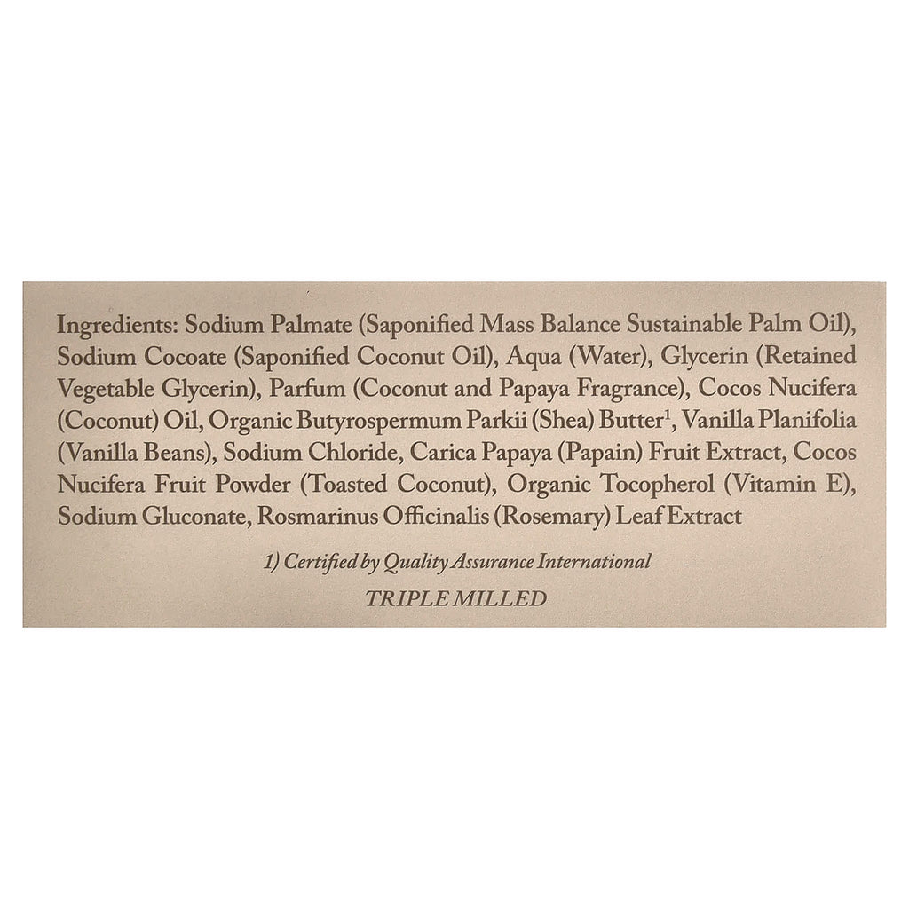 Dr. Woods, Nourishing Bar Soap, Coconut Milk, 5.25 oz (149 g)