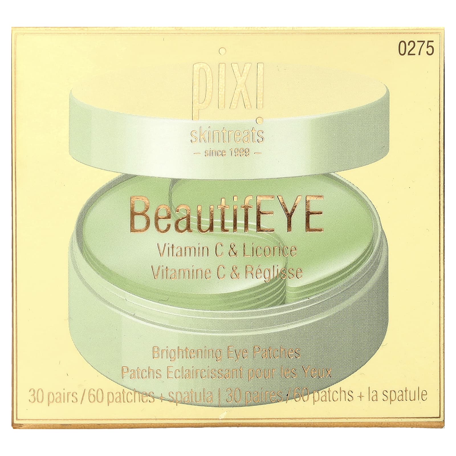 Pixi Beauty, BeautifEYE, Brightening Eye Patches, 60 Patches