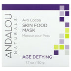 Andalou Naturals, Skin Food Beauty Mask, Avo Cocoa, 1.7 oz (50 g)