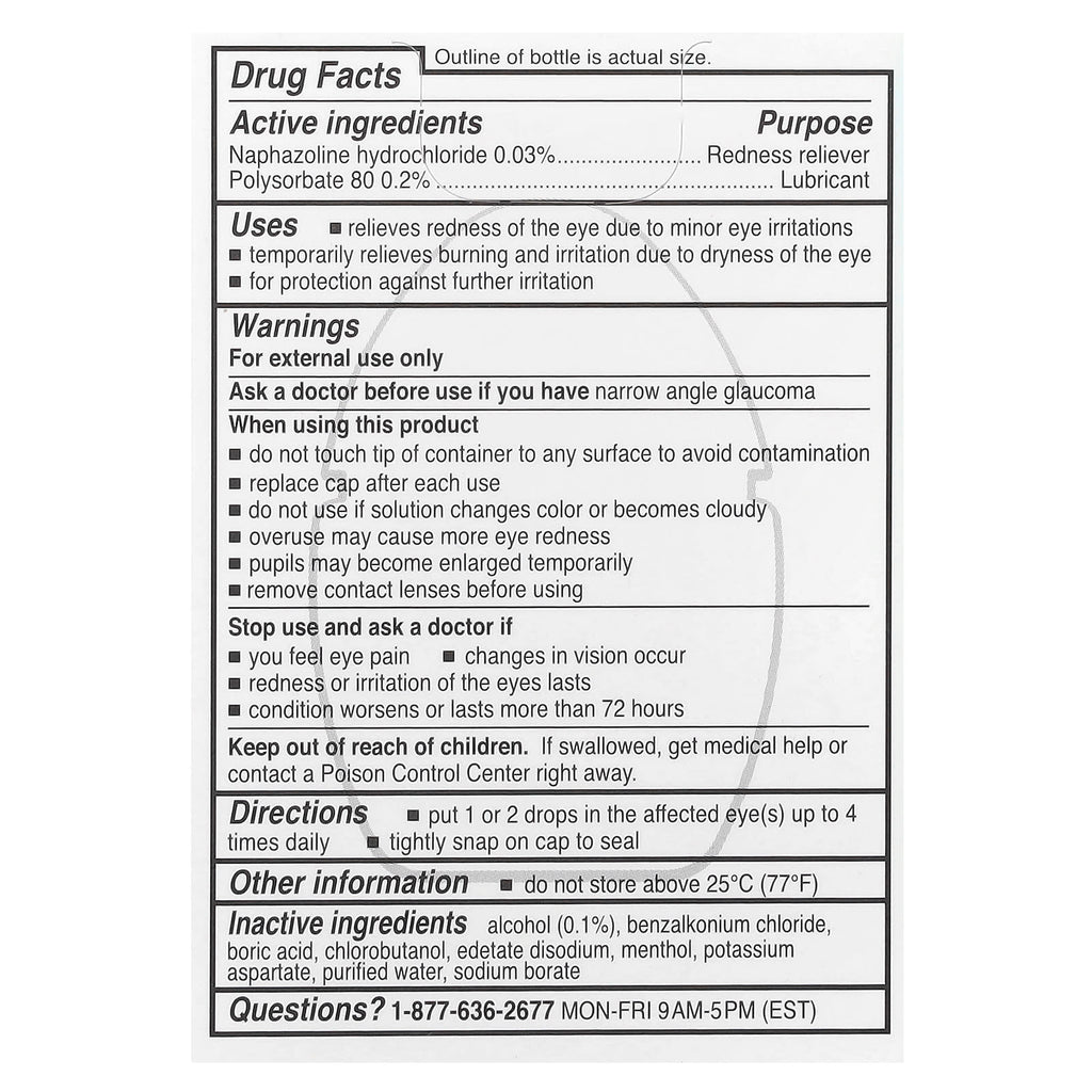 Rohto, Cooling Eye Drops, Max Strength, 0.4 fl oz (13 ml)