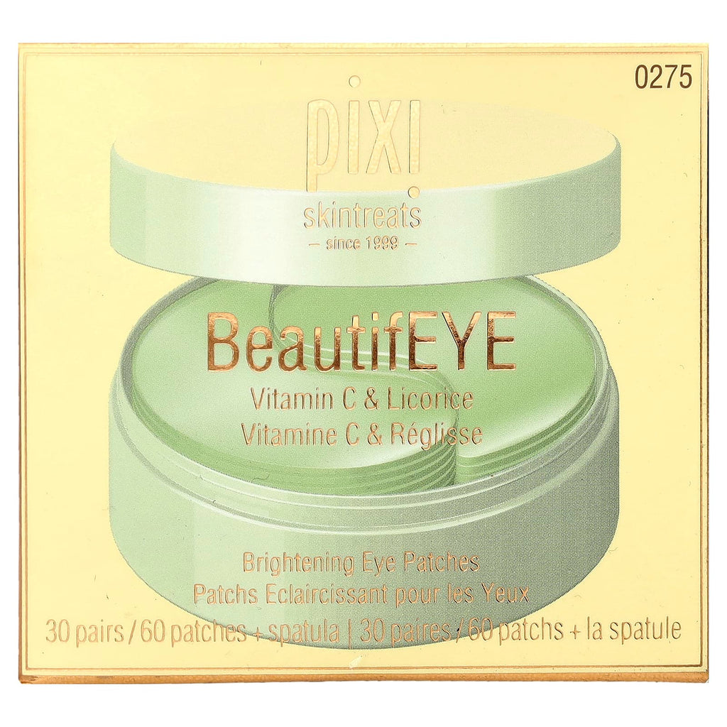 Pixi Beauty, BeautifEYE, Brightening Eye Patches, 60 Patches