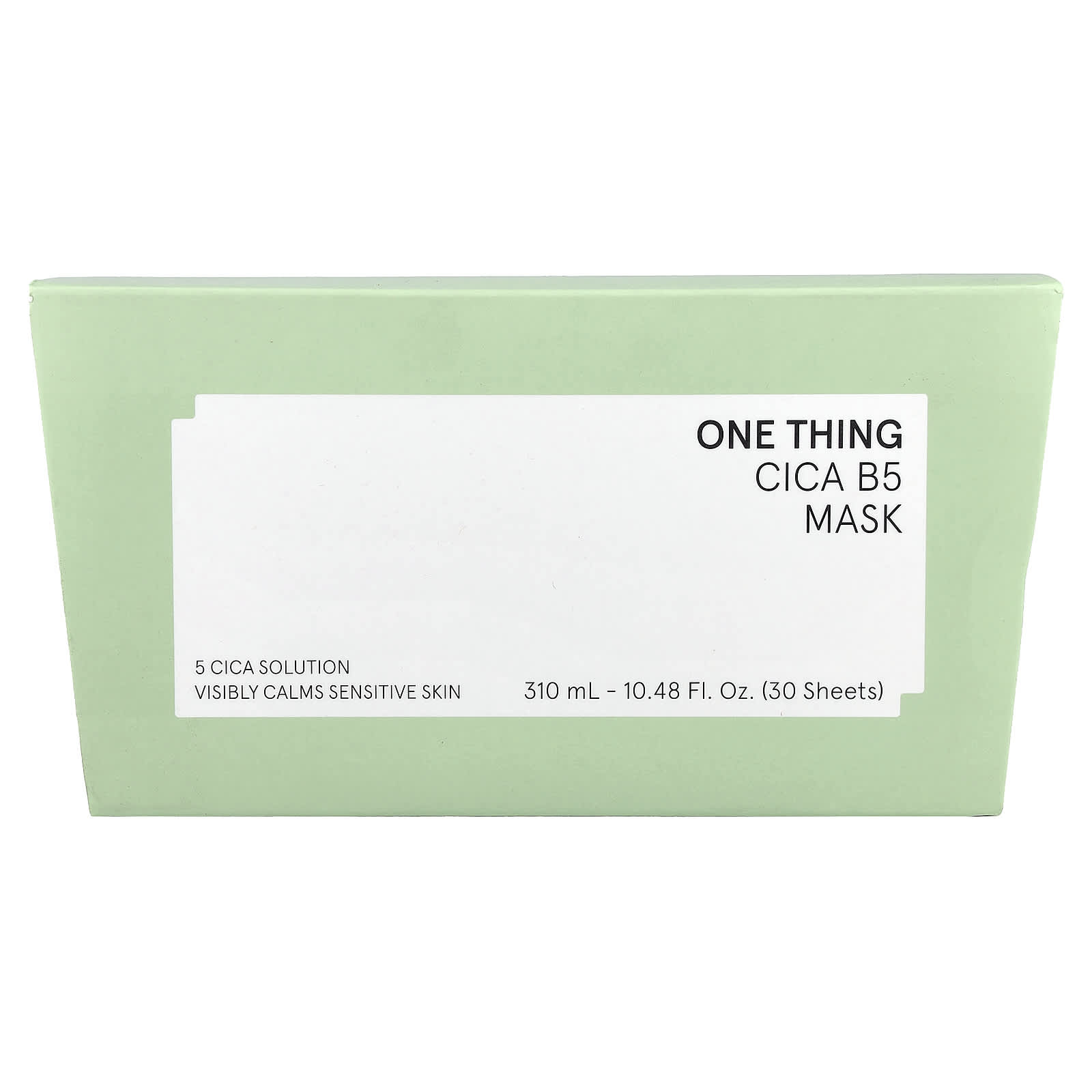 One Thing, Cica B5 Beauty Mask, 30 Sheets, 10.48 fl oz (310 ml)