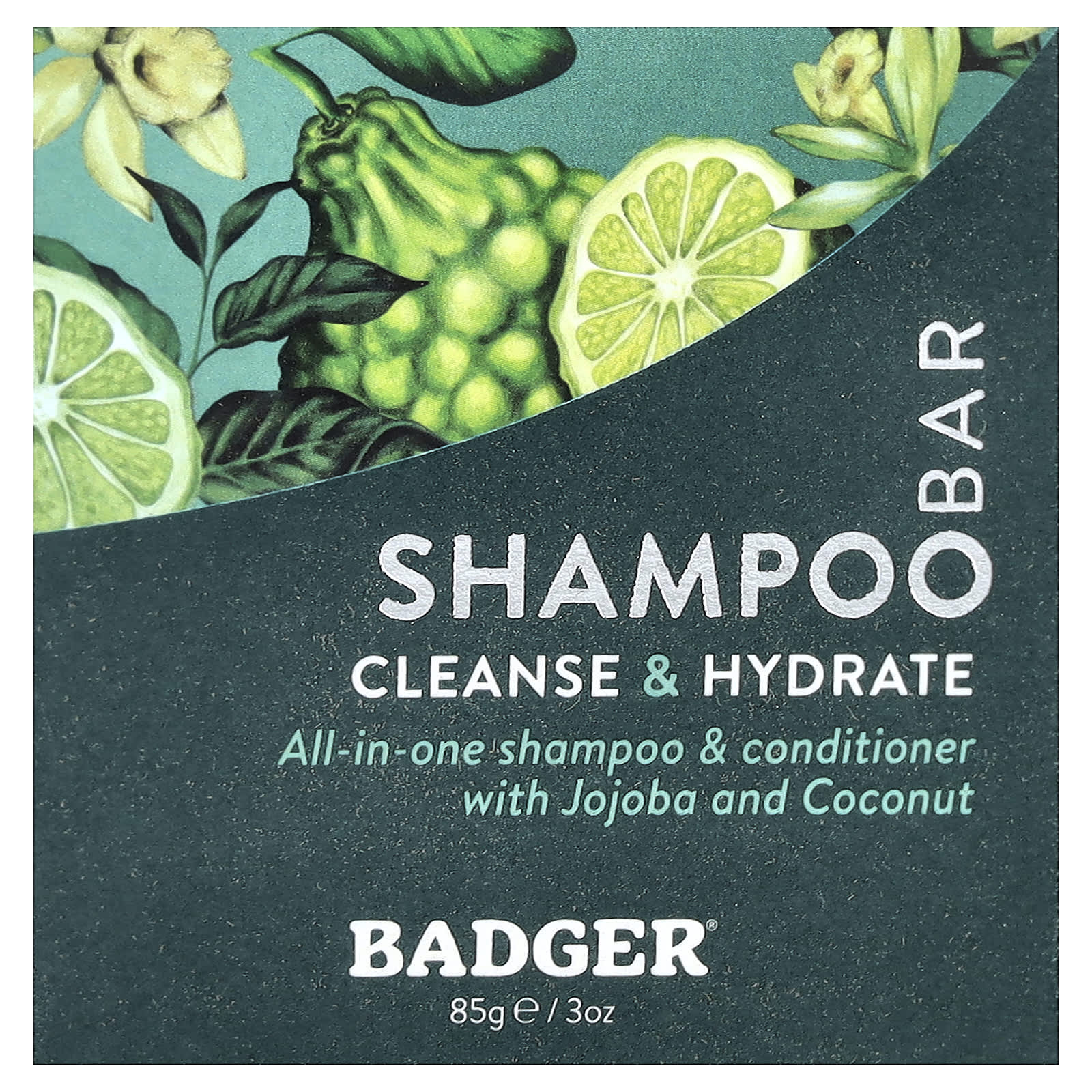 Badger, Shampoo Bar, 3 oz (85 g)