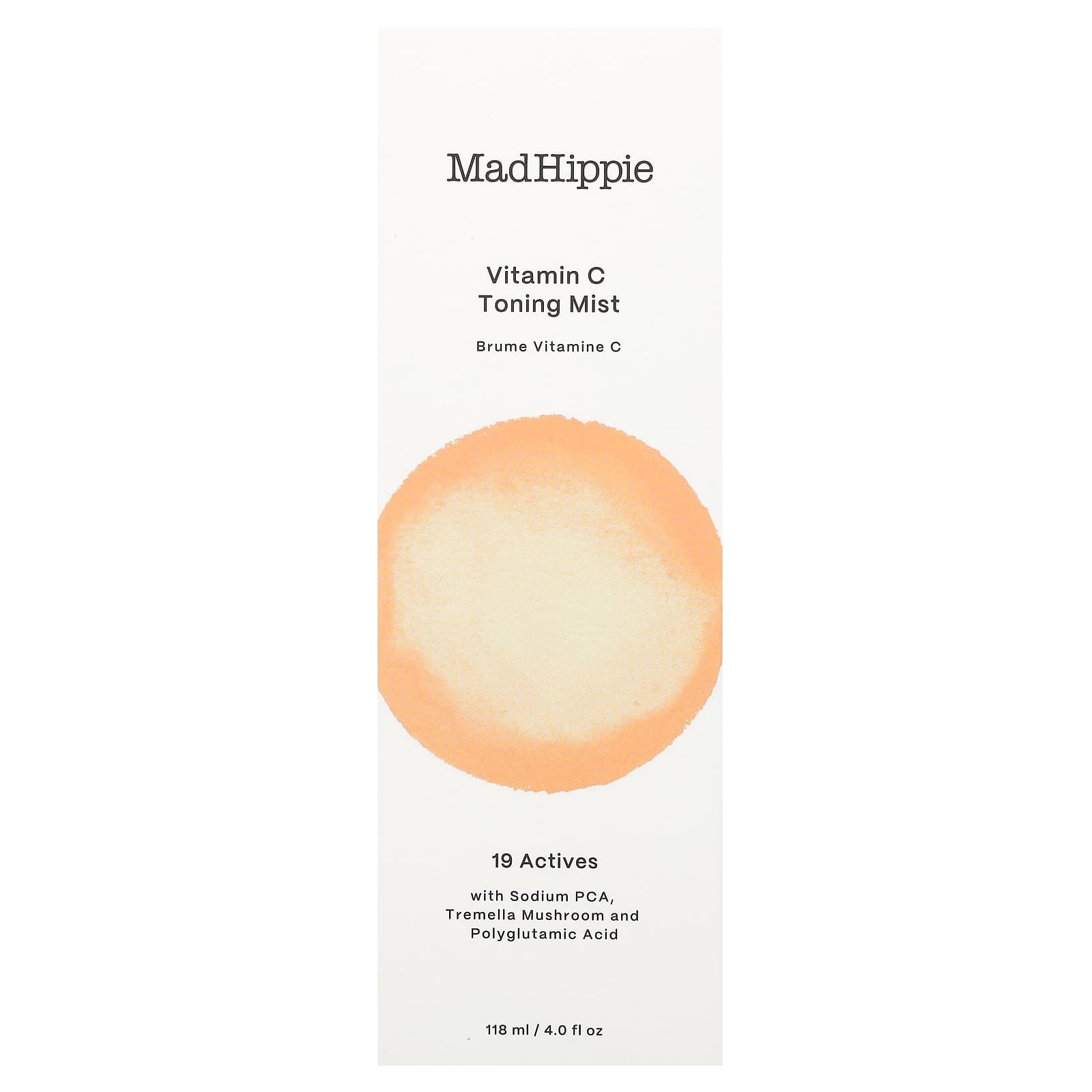 Mad Hippie, Vitamin C Toning Mist, 4 fl oz (118 ml)
