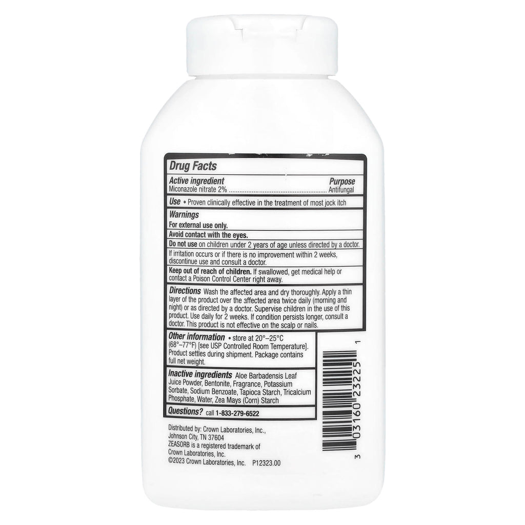 Zeasorb, Zeasorb® AF, Antifungal Powder, 2.5 oz (71 g)