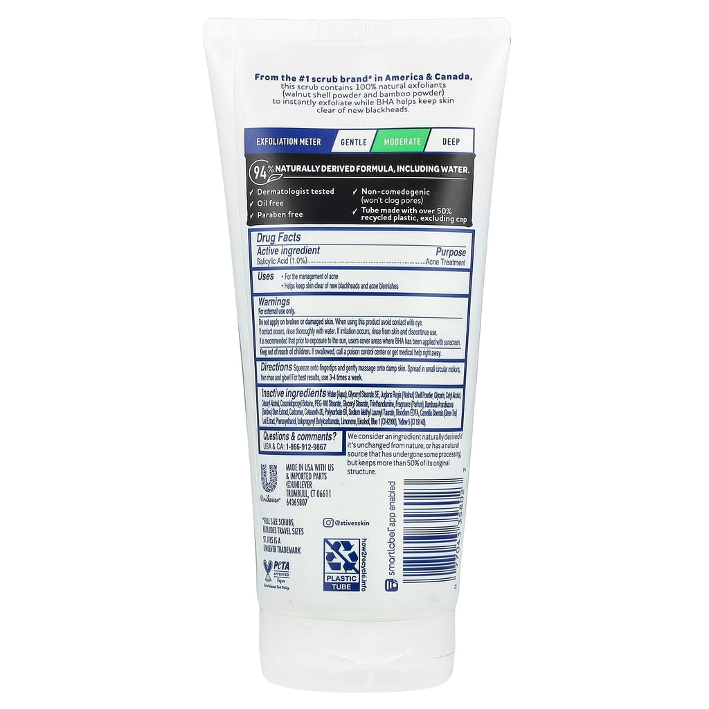 St. Ives, BHA Exfoliant, Green Tea & Bamboo, For Acne-Prone Skin, 6 oz (170 g)