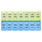 Apex, Weekly Twice-A-Day Pill Organizer, 1 Pill Organizer