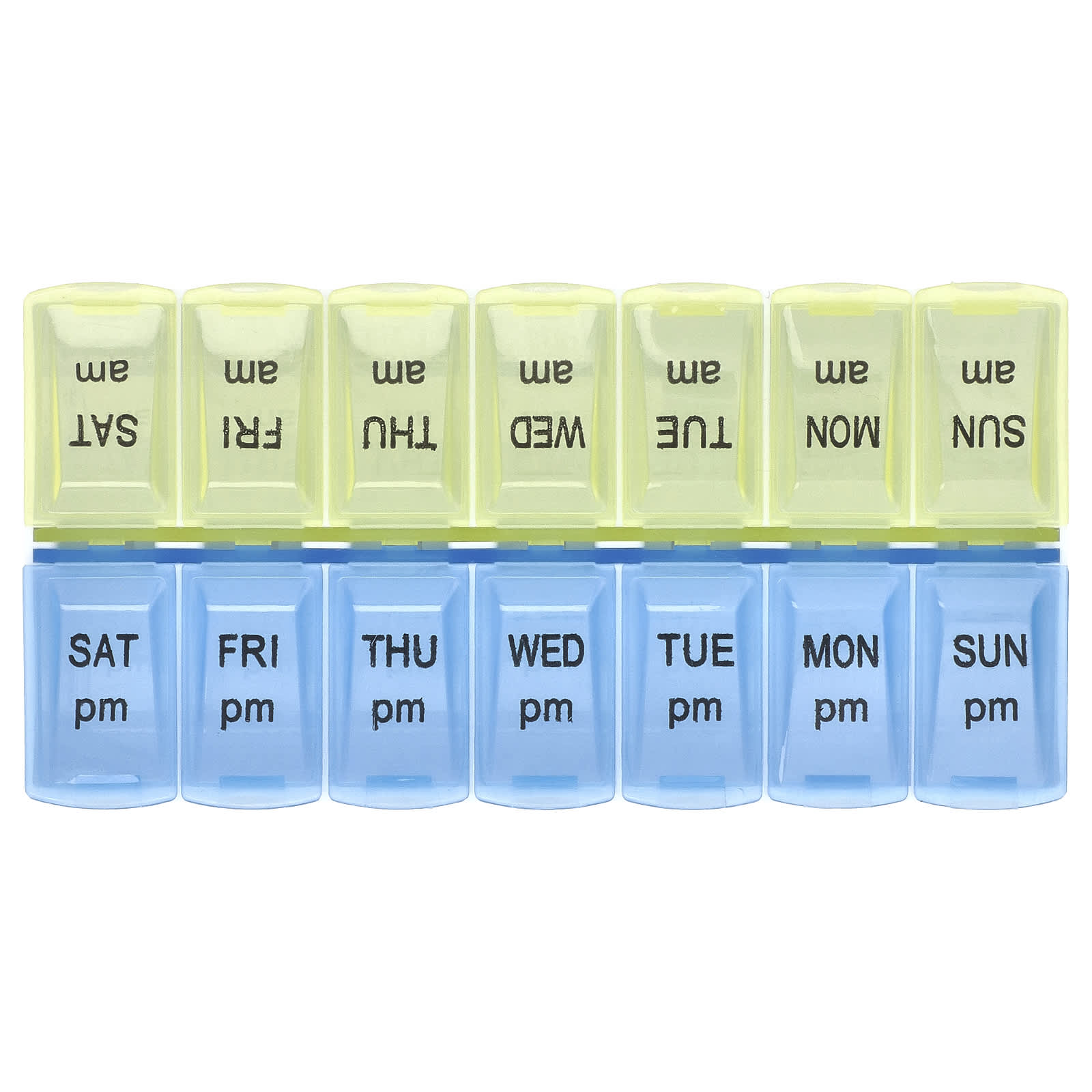 Apex, Weekly Twice-A-Day Pill Organizer, 1 Pill Organizer