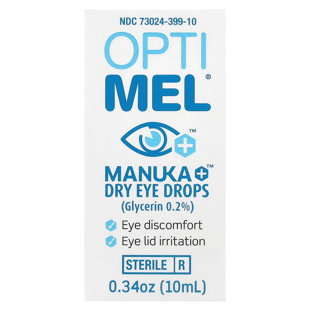 Optimel, Manuka+™ Dry Eye Drops, 0.34 oz (10 ml)