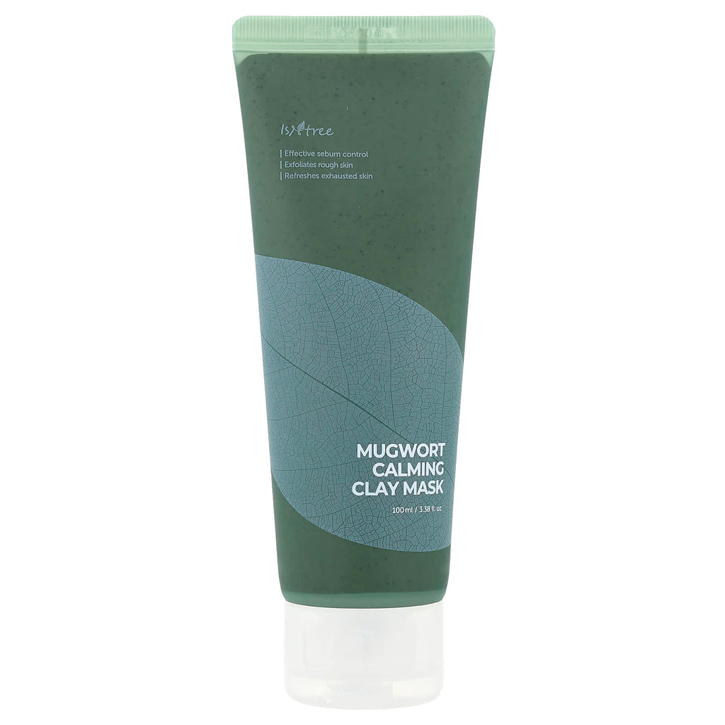 ISNtree, Mugwort Calming Clay Beauty Mask, 3.38 fl oz (100 ml)