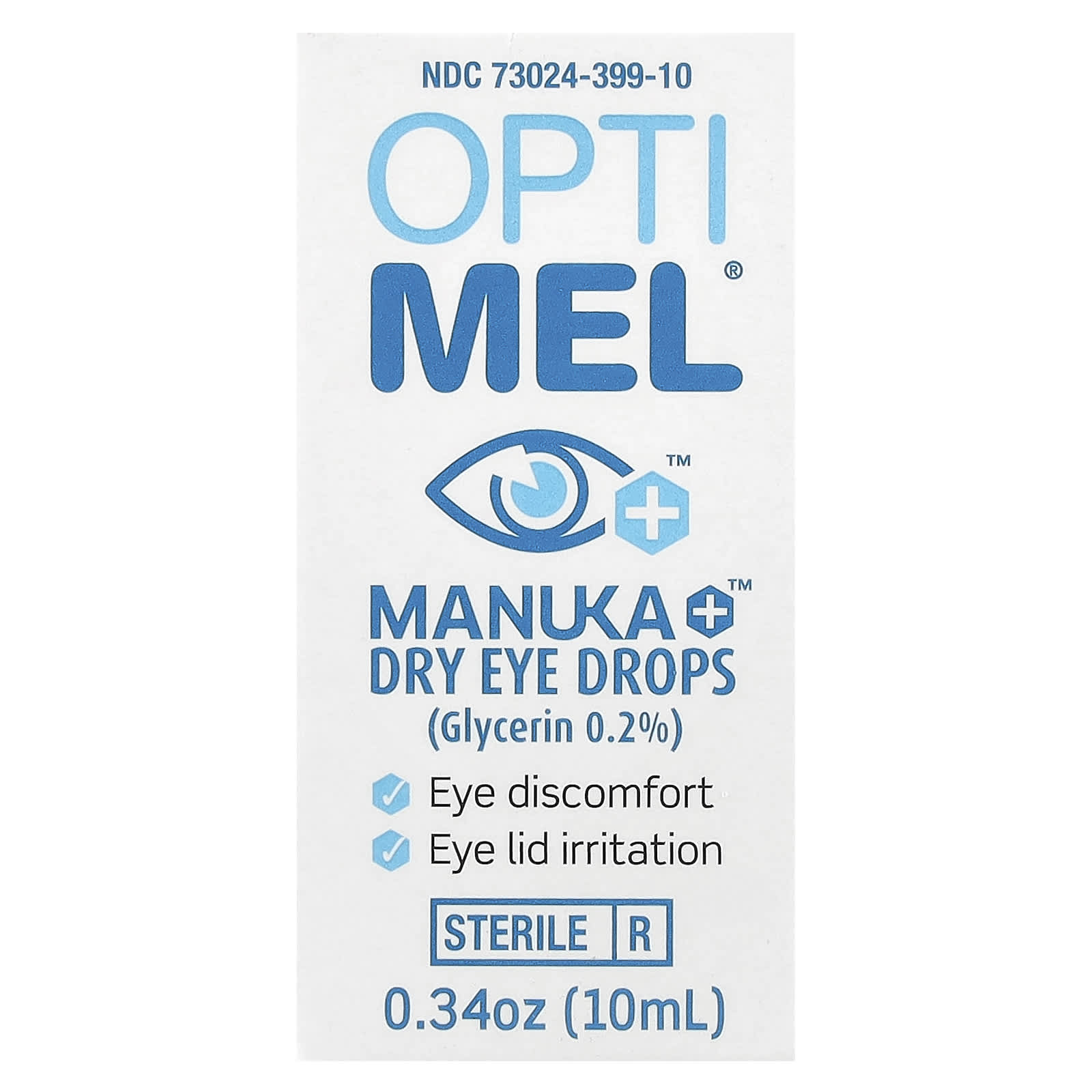 Optimel, Manuka+™ Dry Eye Drops, 0.34 oz (10 ml)