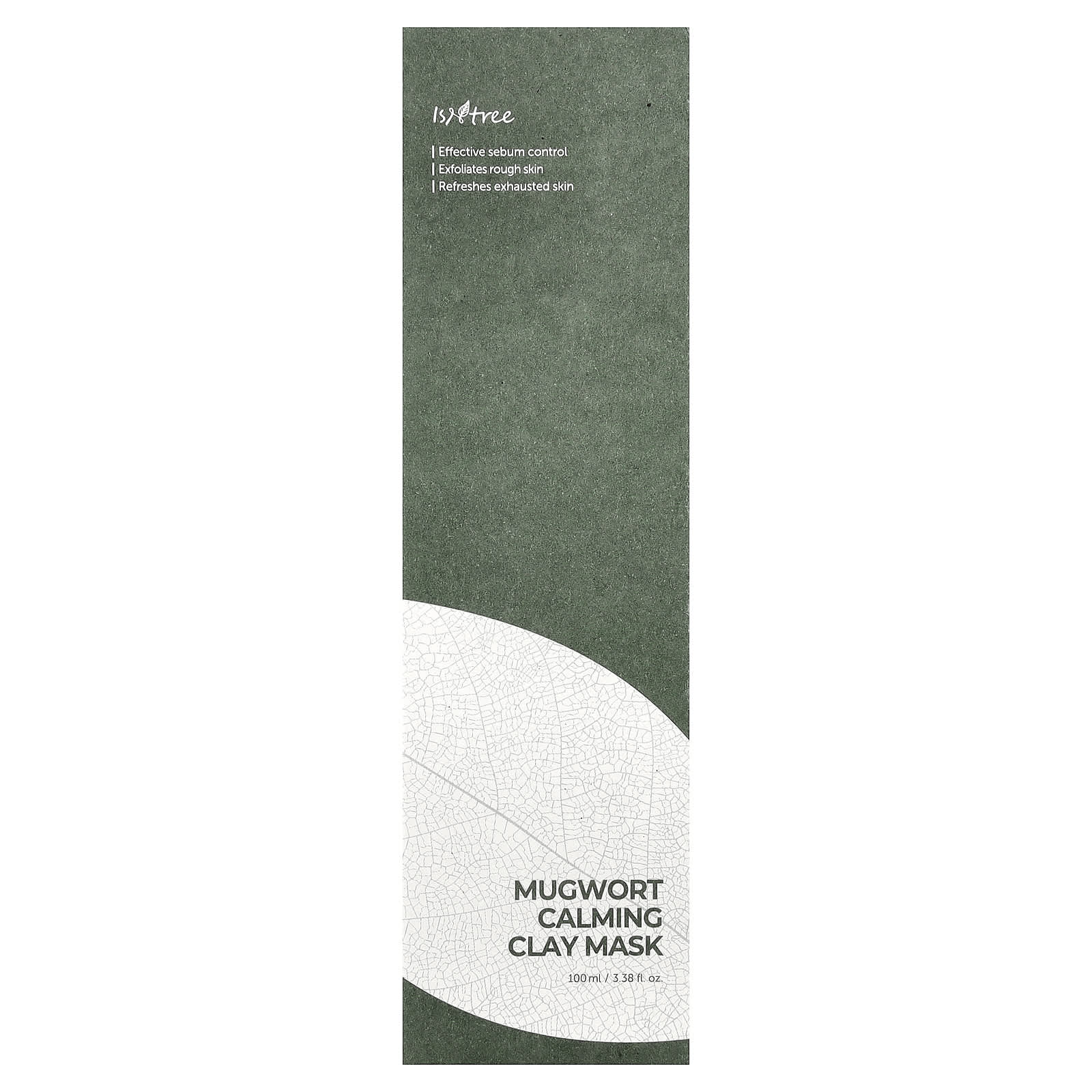 ISNtree, Mugwort Calming Clay Beauty Mask, 3.38 fl oz (100 ml)