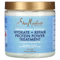 SheaMoisture, Manuka Honey & Yogurt, Hydrate + Repair Protein Power Treatment, 8 fl oz (237 ml)