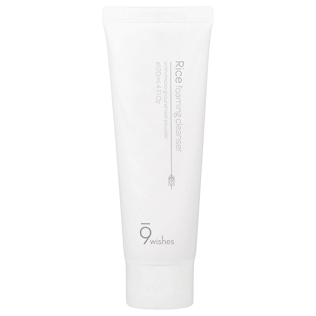 9Wishes, Rice Foaming Cleanser, 4 fl oz (120 ml)
