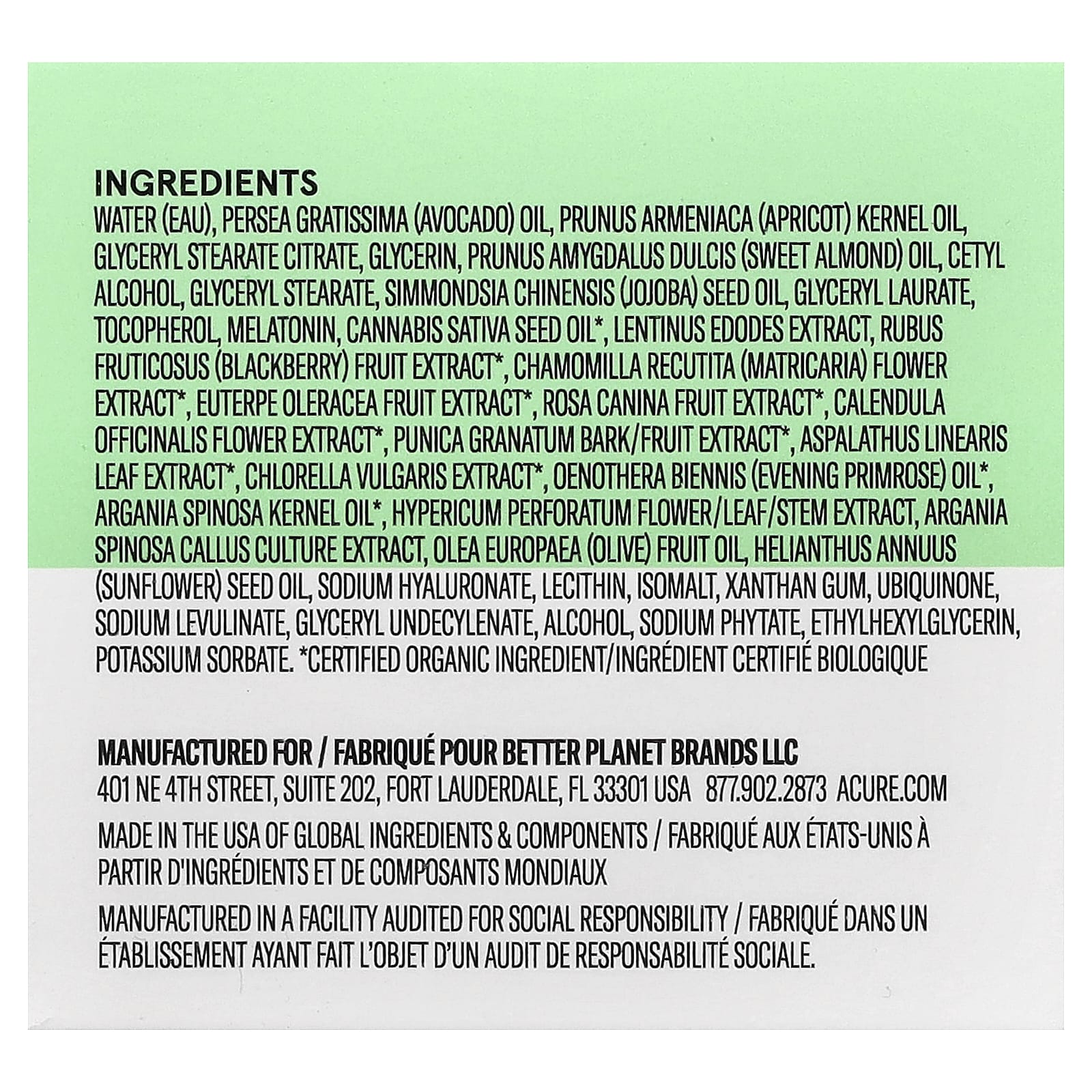 ACURE, Ultra Hydrating Overnight Dream Cream™, 1.7 fl oz (50 ml)