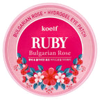 Koelf, Ruby Bulgarian Rose, Hydrogel Eye Patch, 60 Patches