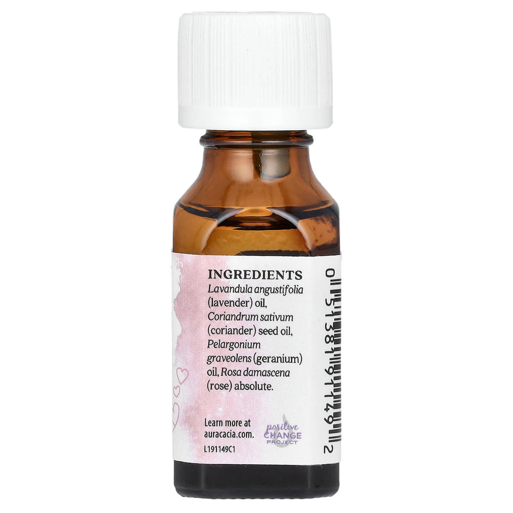 Aura Cacia, Pure Essential Oil Blend, Heart Song, 0.5 fl oz (15 ml)