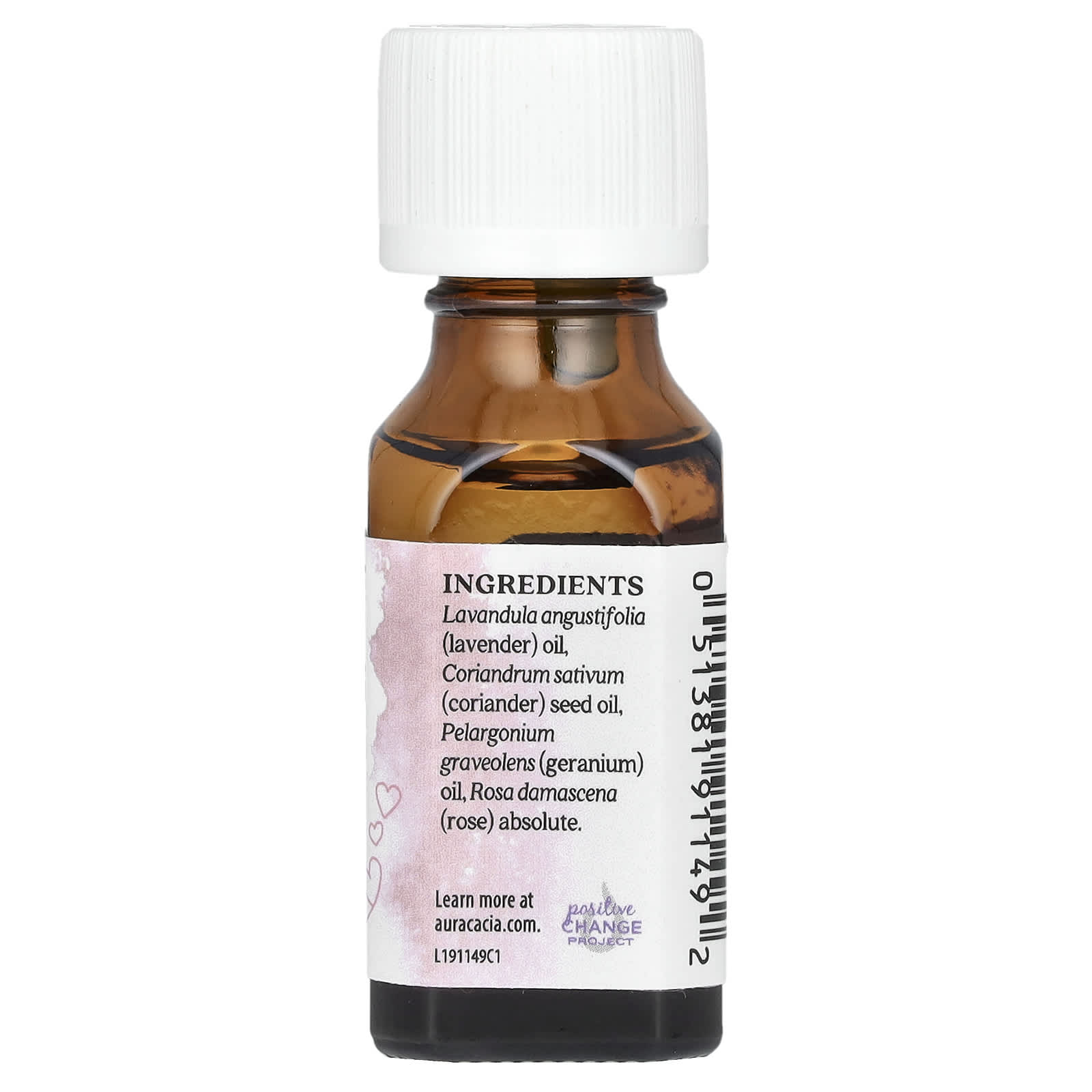 Aura Cacia, Pure Essential Oil Blend, Heart Song, 0.5 fl oz (15 ml)