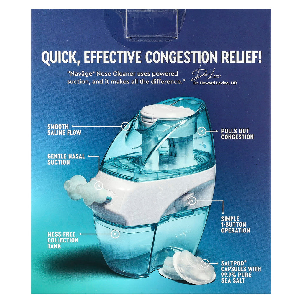 Navage, Nasal Care, Nose Cleaner Starter Kit, 1 Kit