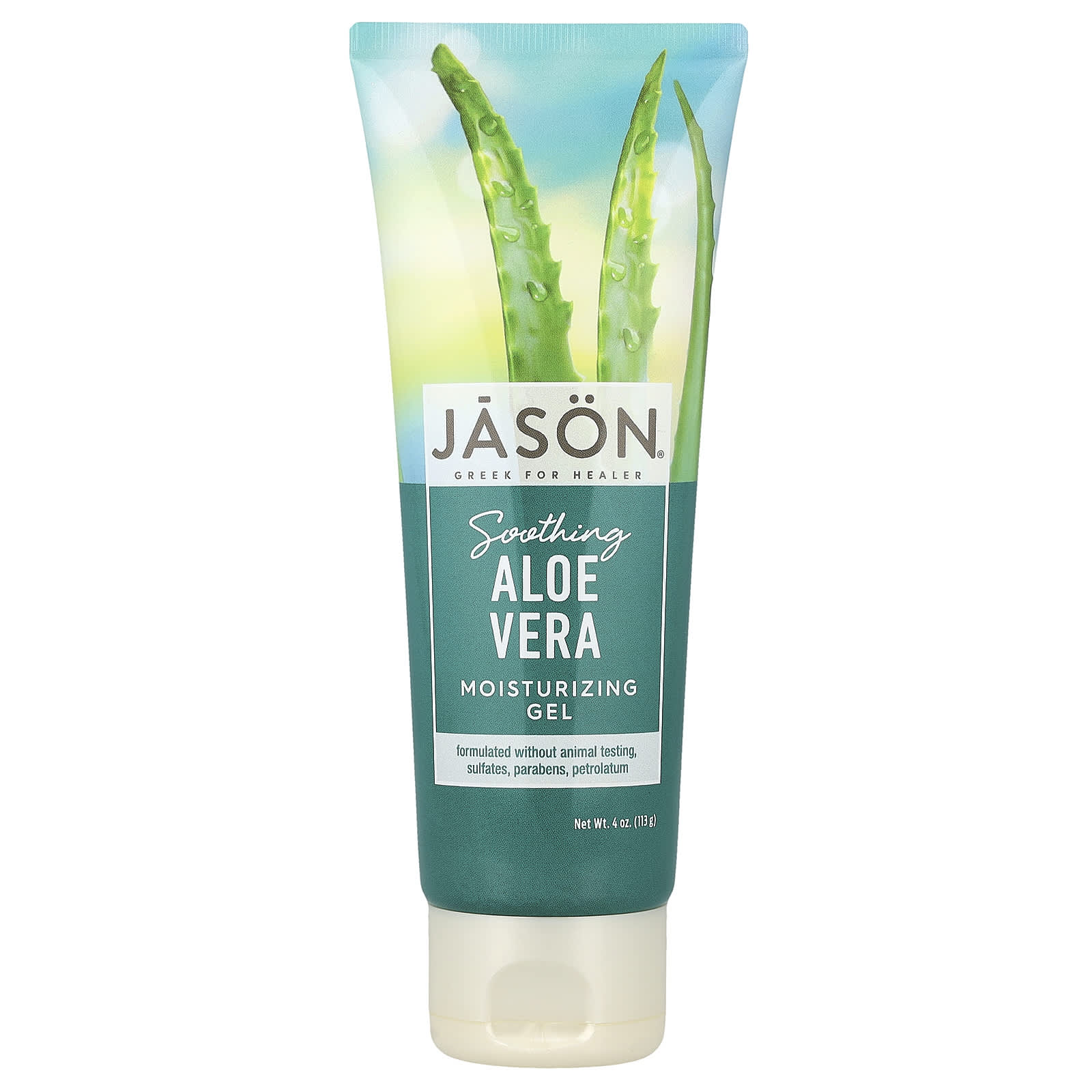 Jason Natural, Soothing Aloe Vera, Moisturizing Gel, 4 oz (113 g)
