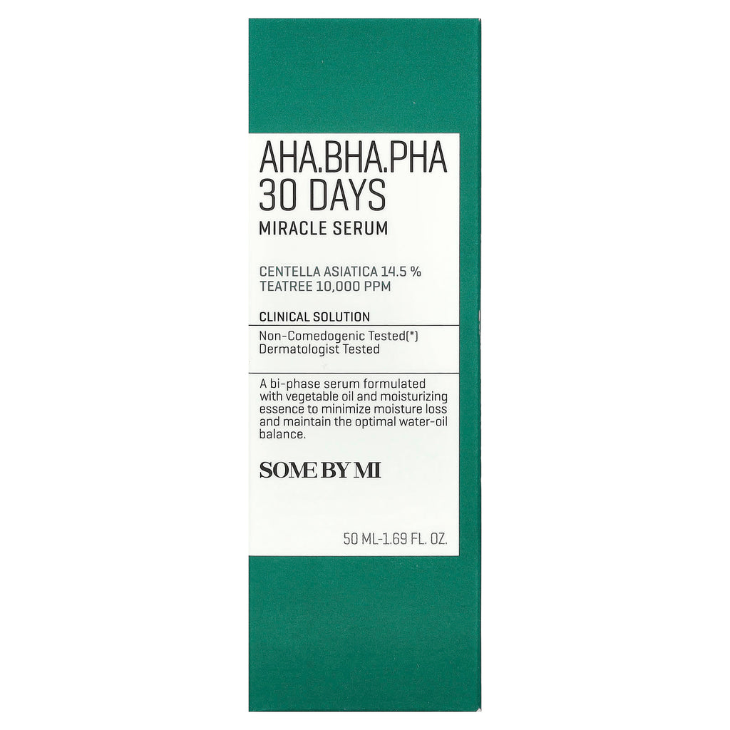 SOME BY MI, AHA, BHA, PHA 30 Days Miracle Serum, 1.69 fl oz (50 ml)