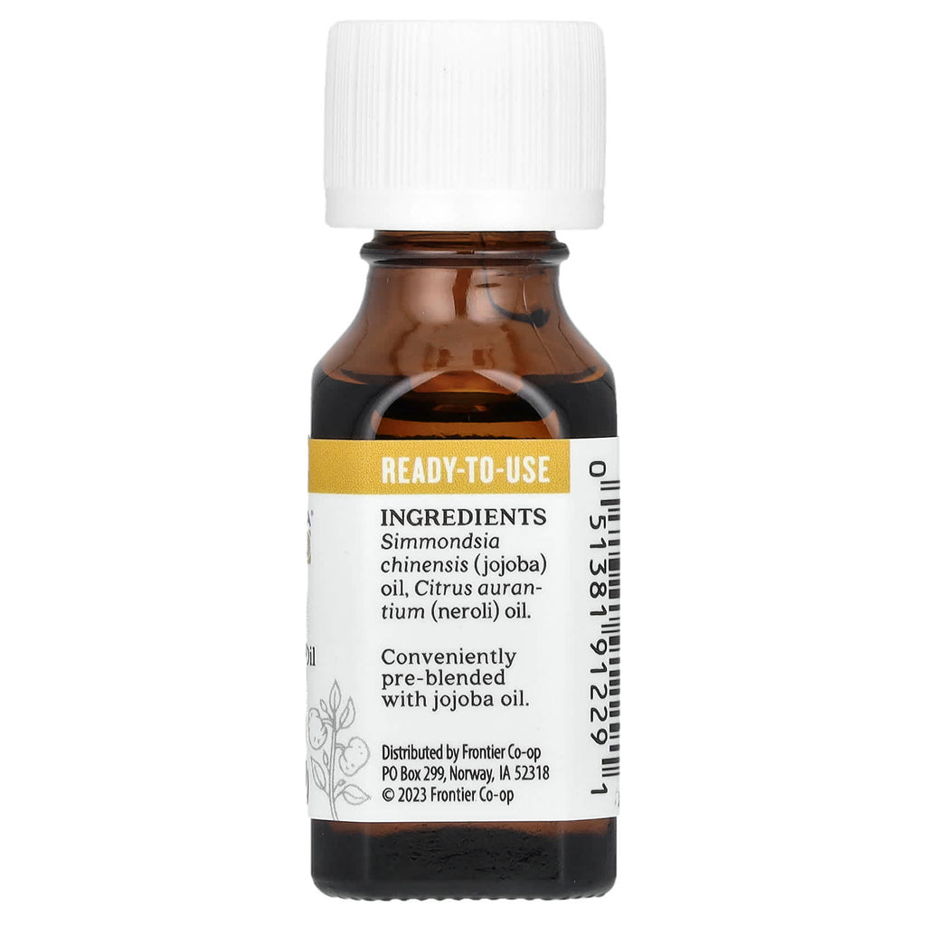 Aura Cacia, Pure Essential Oil In Jojoba Oil, Neroli, 0.5 fl oz (15 ml)