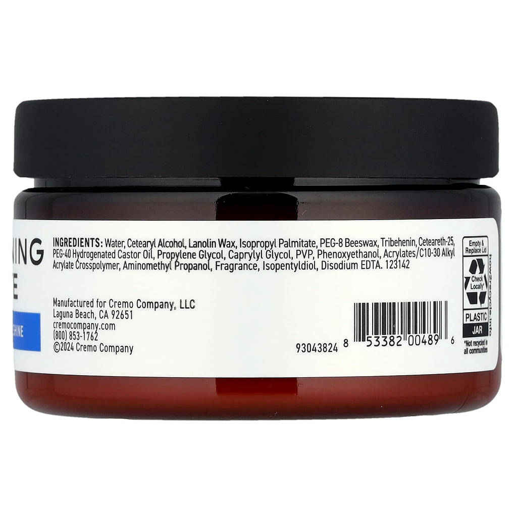 Cremo, Thickening Paste, High Hold, Low Shine, 4 oz (113 g)