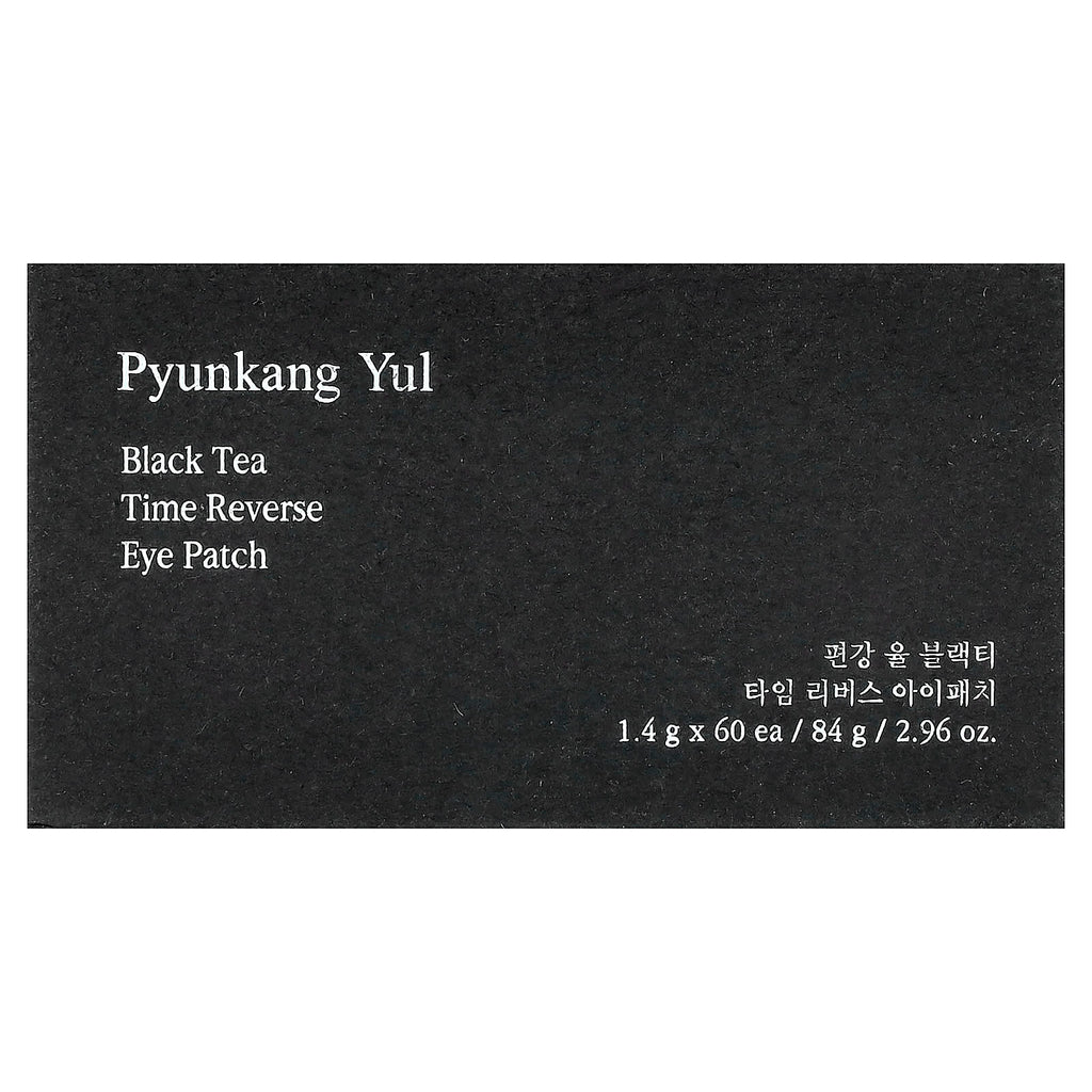 Pyunkang Yul, Black Tea Time Reverse Eye Patch, 60 Patches, 1.4 g Each